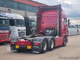 SCANIA R 580 * V8 * KIPP * STANDKLIMA *  90T ZUGLAST *