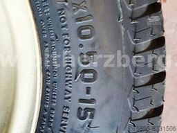 Kompletträder Rasenbereifung Front + Heck Satz