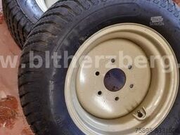 Kompletträder Rasenbereifung Front + Heck Satz