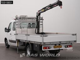Opel Movano 145PK Kraanwagen Hiab T-CLX 023-3 Dubbel...