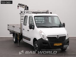 Opel Movano 145PK Kraanwagen Hiab T-CLX 023-3 Dubbel...