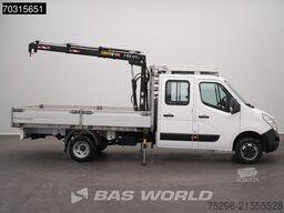 Opel Movano 145PK Kraanwagen Hiab T-CLX 023-3 Dubbel...
