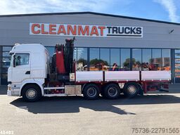 Scania R 490 8x4 Euro 6 Retarder HMF 60 Tonmeter laadk...