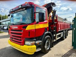 Scania P380 6x4 TIPPER + CRANE PALFINGER PK 17502 (5x)...