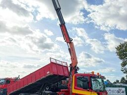 Scania P380 6x4 TIPPER + CRANE PALFINGER PK 17502 (5x)...
