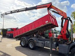 Scania P380 6x4 TIPPER + CRANE PALFINGER PK 17502 (5x)...