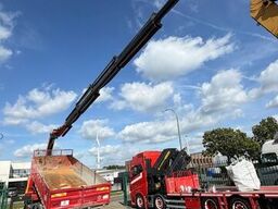Scania P380 6x4 TIPPER + CRANE PALFINGER PK 17502 (5x)...