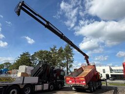 Scania P380 6x4 TIPPER + CRANE PALFINGER PK 17502 (5x)...