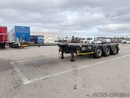  WEB TRAILER 3 axle Container chassis / Wechselfahr