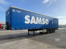 Krone 3 axle Curtainsider / Planenauflieger