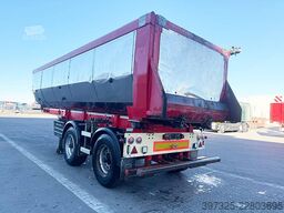 KLC 2 axle Tipper / Alukastenmulde Kipper 28m3