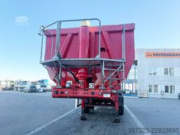 KLC 2 axle Tipper / Alukastenmulde Kipper 28m3
