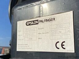 Volvo FM 370 + Euro 5 + Palfinger Z-Q170 Crane + 30to...