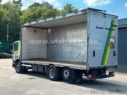 DAF CF 360 6x2 Kofferaufbau mit Stapleraufnahme