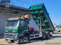 Volvo FMX 460 6X4 Palfinger PK24001-K Kran Crane 12m3...