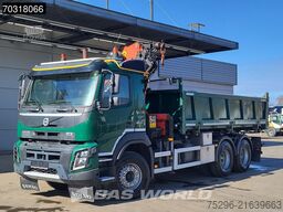Volvo FMX 460 6X4 Palfinger PK24001-K Kran Crane 12m3...