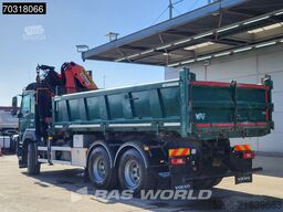 Volvo FMX 460 6X4 Palfinger PK24001-K Kran Crane 12m3...