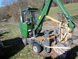 AHLMANN Hansa APZ 331 4x4  Mobilbagger  Motorschaden