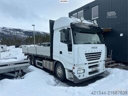 Iveco Stralis container truck w/ flatbed