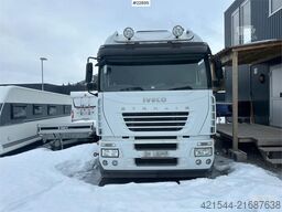 Iveco Stralis container truck w/ flatbed