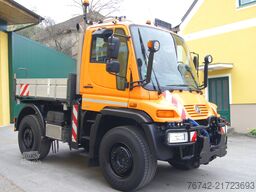Mercedes-Benz UNIMOG U400 /TÜV/Hydros./VarioPilot/Salzstreuer 4m³