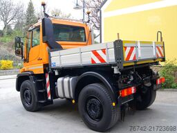 UNIMOG U400 Mercedes-Benz/TÜV /Hydrostat/VarioPilot/Salzstreuer 4m³