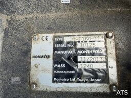 Komatsu JTHB160-1 Hydraulic Breaker w/S60 Attachment and C
