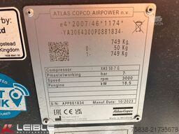 Atlas Copco Kompressor XAS58-7G*2xHammer+Erdrakete*Neuwertig