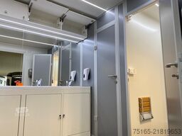 Rosemeier VE Duschwagen mit 4 Duschen Bad- und Duschanhänger