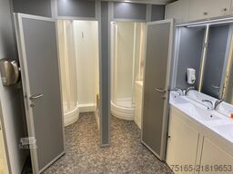 Rosemeier VE Duschwagen mit 4 Duschen Bad- und Duschanhänger