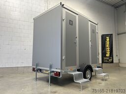 Rosemeier VE 1 Damen, 1 Herren, U SILVER Toilettenanhänger