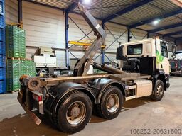 DAF CF 460 6x4 FAT HOOKLIFT - WB 3m35 - STEEL SPRIN...