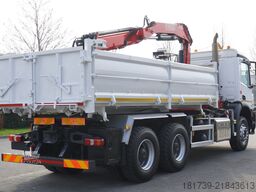 Mercedes-Benz Arocs 2636 / 6x4 / HDS Fassi / 3-Way Tip
