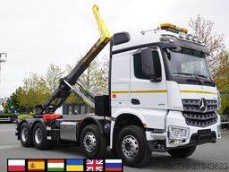 Mercedes-Benz Arocs 3251 8x4 / Palfinger T26 hooklift