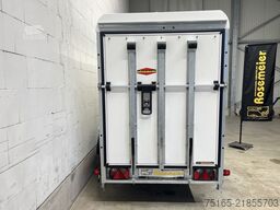 Böckmann KT 2513/135 V Rampe Stützen Kofferanhänger