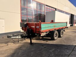 Obermaier OS2-TD190A  19 t Tandemkipper- Tieflader, Breitbereifung