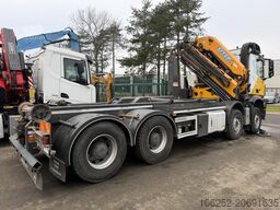 Mercedes-Benz AROCS 4143 8X4 WAF HOOKLIFT + CRANE EFFER 395 4...