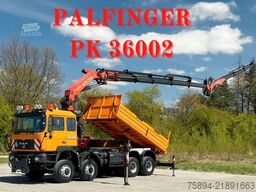 MAN 35.414 * PALFINGER PK 36002 +FUNK / 8x8