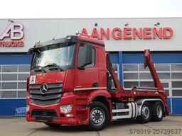Mercedes-Benz Antos 2545 - 218 TKM - 6x2 - SKIP LOADER PALFIN...