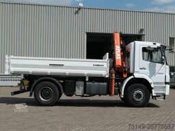 MERCEDES-BENZ 1829 K Axor, Atlas 116.3-A2L, AHK, Greifer,Klima