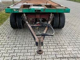  Wehl Abroller Kombi Anhänger Plateau Tieflader