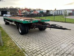  Wehl Abroller Kombi Anhänger Plateau Tieflader