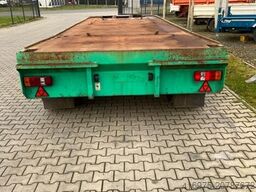  Wehl Abroller Kombi Anhänger Plateau Tieflader