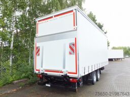 Möslein TPS 11 DL 7,30  neuer Planenanhänger, Ladebordwand + Durchladbar