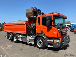 Scania P 320 HMF 14 Tonmeter Z-kraan Just  227.472 km!