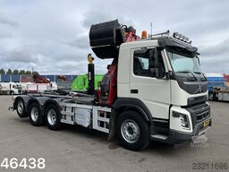 Volvo FMX 460 8x4 Euro 6 HMF 19 Tonmeter Z-kraan