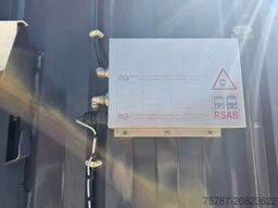 KRONE Gardine Mega, Anti Eis Dach,2 Liftachse,Hubdach