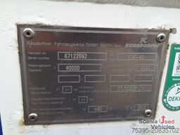 Kässbohrer Lebensmitteltank Kippbar SSK 40XS Neuwertig !!