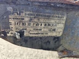 SAF SKRB9019W| TRAILER AXLE 9 TON | DISC.