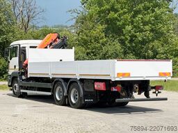 MAN TGS 26.360*PRITSCHE 7,60m *6x4 * KRAN/ FUNK
